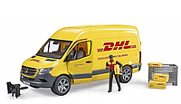 Игрушка Bruder Микроавтобус MB Sprinter DHL с фигуркой 02671