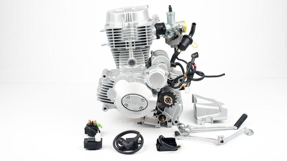 Двигатель 250см3 167FMM CG250-B (67x65) грм штанга, балансир, 5ск - фото 1 - id-p189032866