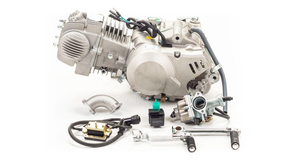 Двигатель 140см3 156FMJ YX W063 (56x57) механика, 4ск., без стартера - фото 1 - id-p189032868