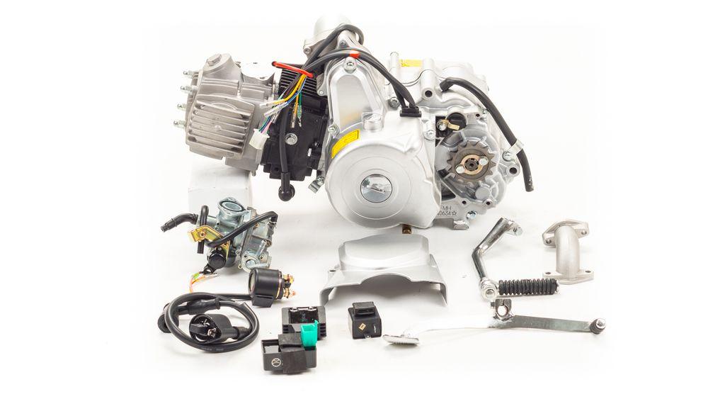 Двигатель 110см3 152FMH (52.4x49.5) механика, 4ск, стартер сверху - фото 1 - id-p189032874
