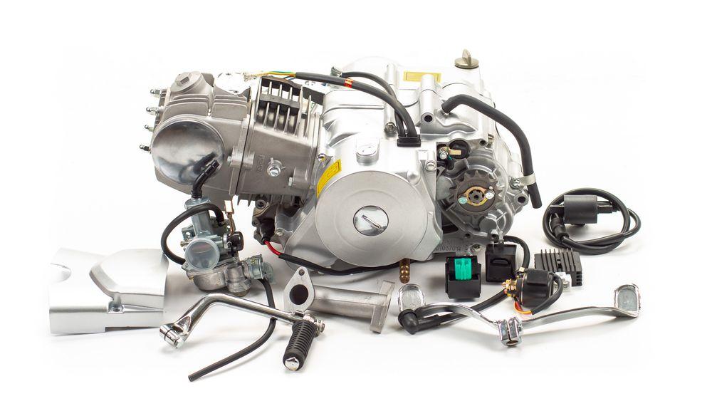 Двигатель 125см3 152FMI (52.4x55.5) механика, 4ск, нижний стартер - фото 1 - id-p189032882
