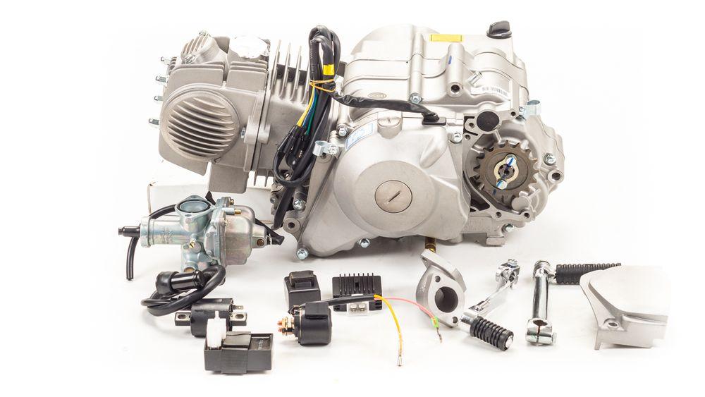 Двигатель 140см3 156FMJ YX X150 (56x57) механика, 4ск., нижний стартер - фото 1 - id-p189032883