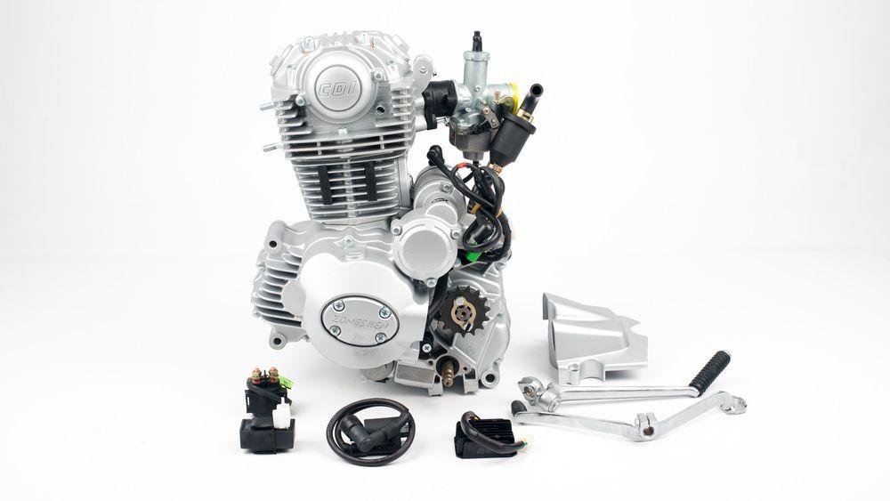 Двигатель 250см3 165FMM CBB250 (65,5x66,2) грм цепь, балансир, 5ск - фото 1 - id-p189032887