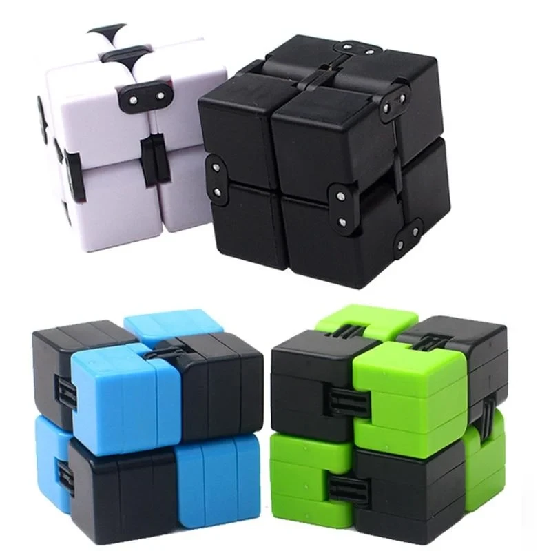 Бесконечный кубик Infinity детская развивающая игрушка, головоломка пазл антистресс кубик рубик бесконечности - фото 2 - id-p189036839