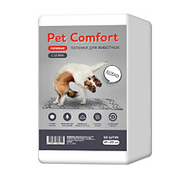 Пеленки Pet Comfort для собак с углем 45х60см., упаковка 50 шт