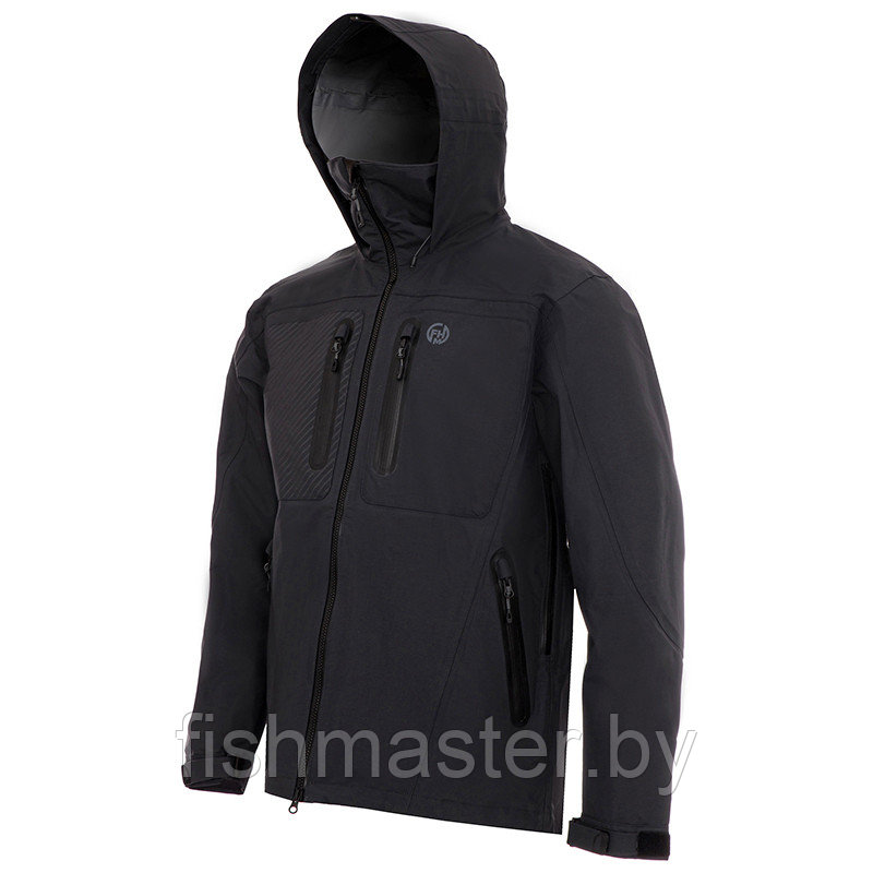 Куртка FHM Guard цвет Черный мембрана Dermizax (Toray) Япония 3 слоя 20000/10000 XS - фото 1 - id-p189042536