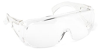 Очки 3M VISITOR прозрачная линза ПК, для использования с корригирующими очками - фото 1 - id-p189042664