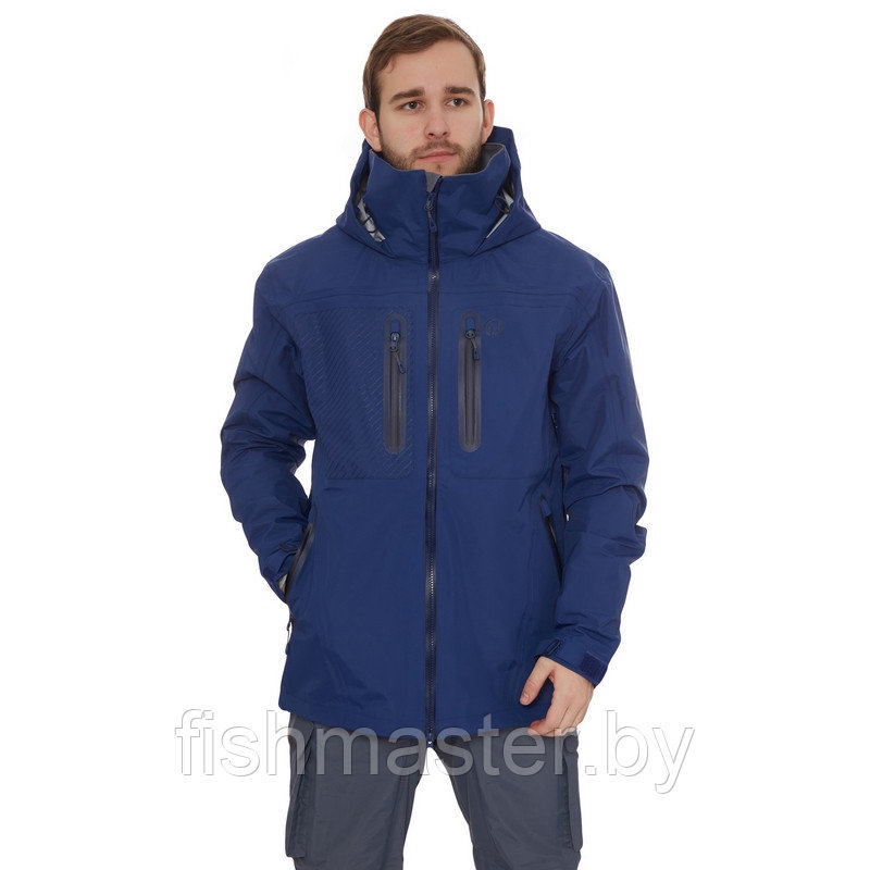 Куртка FHM "Guard" цвет Синий мембрана Dermizax (Toray) Япония 3 слоя 20000/10000 - фото 7 - id-p141862623
