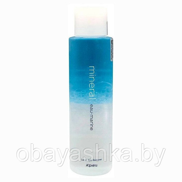 Средство A pieu для снятия макияжа Mineral Lip&Eye Remover Eau-Marine 100 мл - фото 1 - id-p189043154