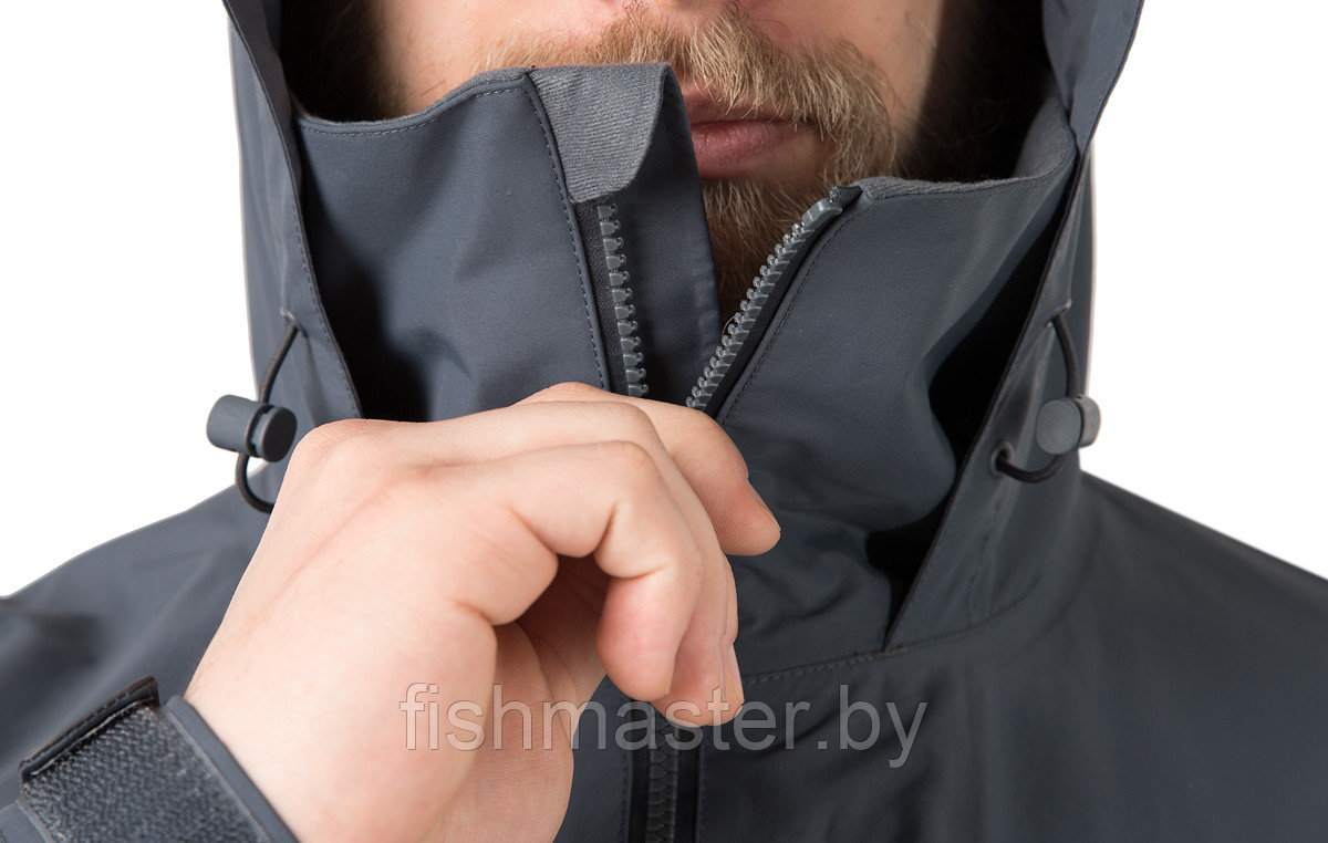 Куртка FHM "Gale" 2 слоя 20000/10000 Серый 2XL XS - фото 3 - id-p189043151