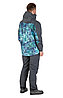 Куртка FHM "Gale" 2 слоя 20000/10000 Принт голубой/Серый, фото 2