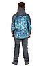 Куртка FHM "Gale" 2 слоя 20000/10000 Принт голубой/Серый, фото 5