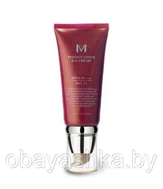 ББ крем с максимальной кроющей способностью MISSHA M Perfect Cover BB Cream 50ml /21 тон - фото 1 - id-p189043230