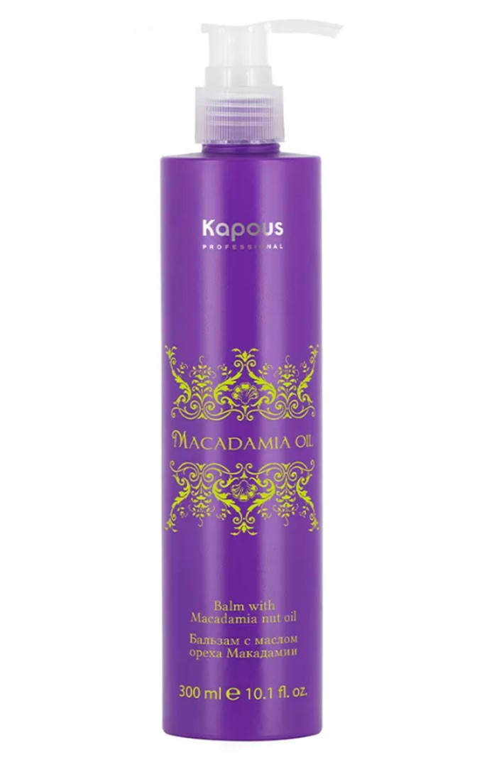 Kapous Professional Бальзам с маслом ореха макадамии Macadamia Oil,750 мл