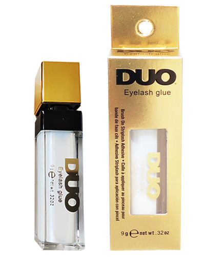 DUO Gold Клей для ресниц белый с кисточкой