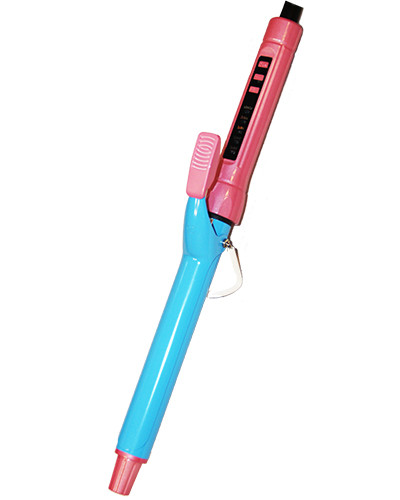 ECHO Плойка QY-2015 розовая ручка, диаметр 25 мм, длина 180 мм - фото 1 - id-p189043310