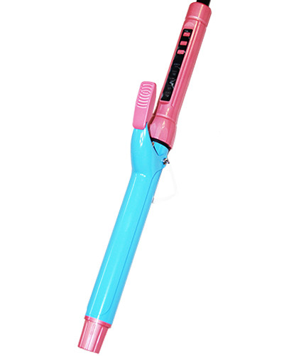 ECHO Плойка QY-2015 розовая ручка, диаметр 32 мм, длина 180 мм - фото 1 - id-p189043360
