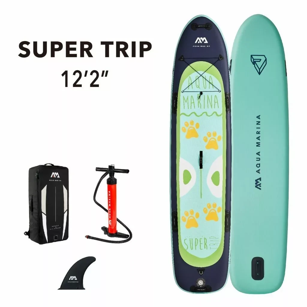 Доска SUP Board надувная (Сап Борд) семейная Aqua Marina Super Trip 12.2