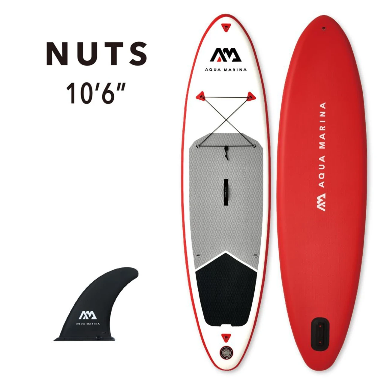 Доска SUP Board надувная (Сап Борд) для прокатов и школ Aqua Marina Nuts 10.6 (320см)