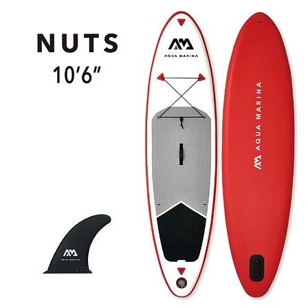 Доска SUP Board надувная (Сап Борд) для прокатов и школ Aqua Marina Nuts 10.6 (320см), фото 2