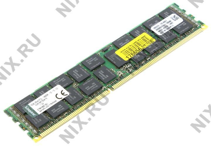 Kingston ValueRAM KVR18R13D4/16 DDR3 RDIMM 16Gb PC3-15000 ECC Registered with Parity CL13
