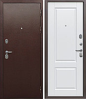 Дверь металлическая Garda Гарда 9 см Медный антик Белый ясень