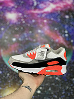 Кроссовки Nike Air Max 90 White Grey Orange