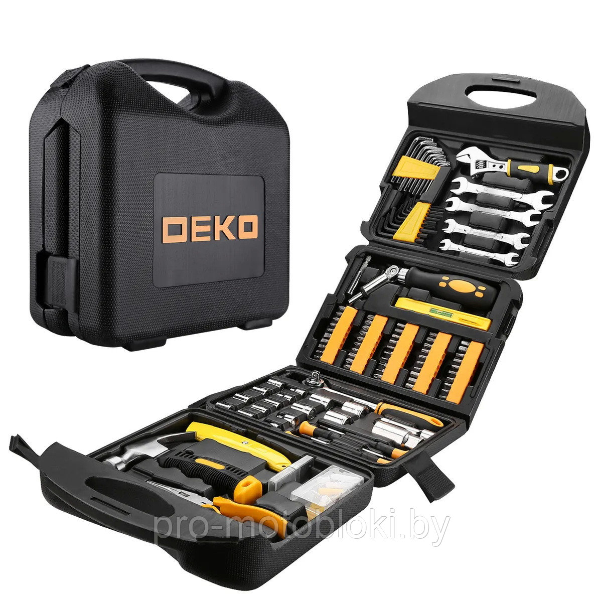 Набор инструмента для дома и авто DEKO DKMT165 SET 165 - фото 1 - id-p160182690