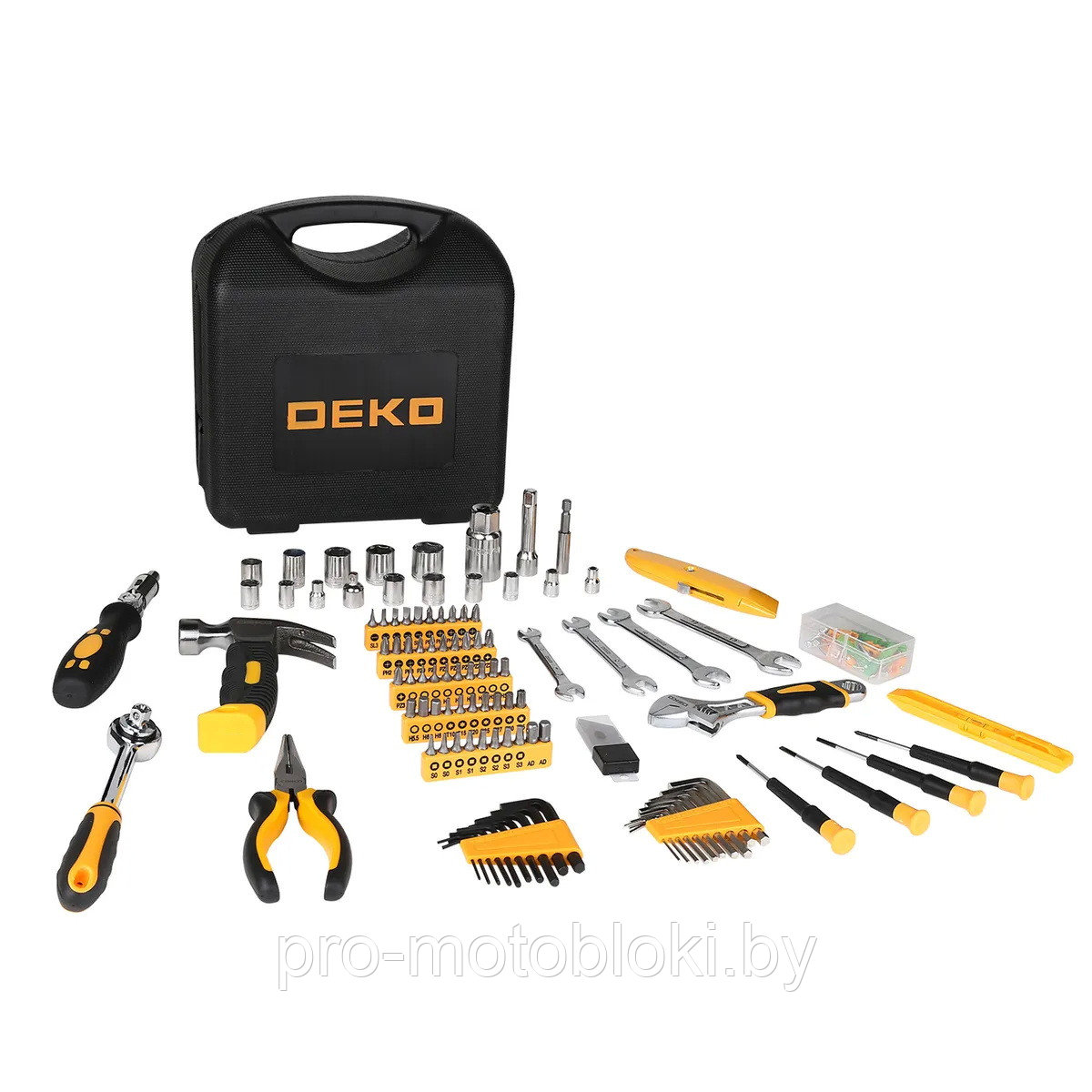 Набор инструмента для дома и авто DEKO DKMT165 SET 165 - фото 3 - id-p160182690