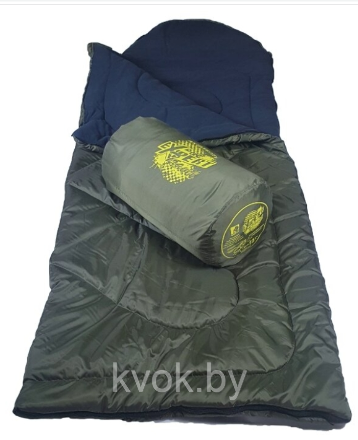 Спальный мешок Mednovtex Expert Travel 225x85 с подголовником -10°C - фото 2 - id-p189048680