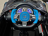 Детский электромобиль RiverToys Bugatti Divo HL338 (черный) Лицензия, фото 4