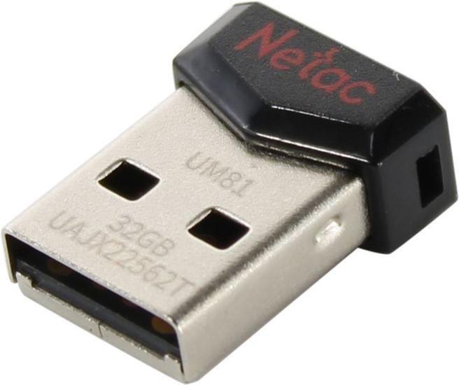 USB Flash Netac 32GB USB 2.0 FlashDrive Netac UM81 Ultra compact - фото 1 - id-p189062145
