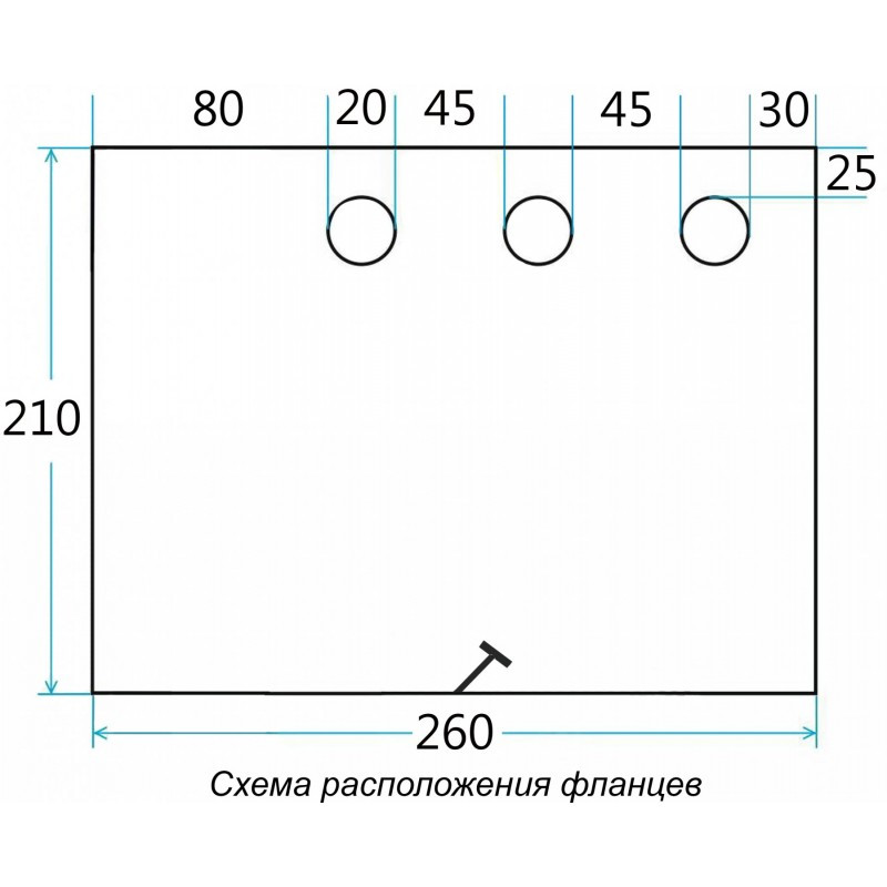 Дно гидро-термоизоляционное Лотос Куб 4 (260х210) с отверстиями под лунки (в сборе с фланцами) - фото 5 - id-p189077910