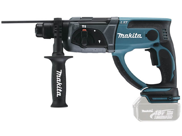 Аккум. перфоратор MAKITA DHR 202 Z в кор. (18.0 В, Li-Ion, 1.9 Дж, вес 3.2 кг)