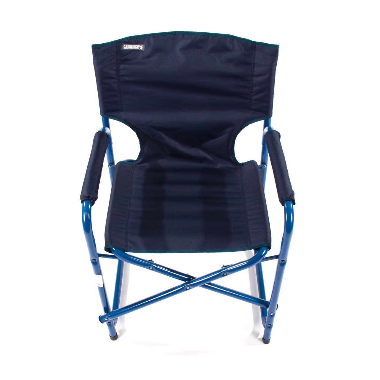 Кресло складное "СЛЕДОПЫТ" 585х450х825 мм, сталь 25 мм, синий - фото 3 - id-p189082228