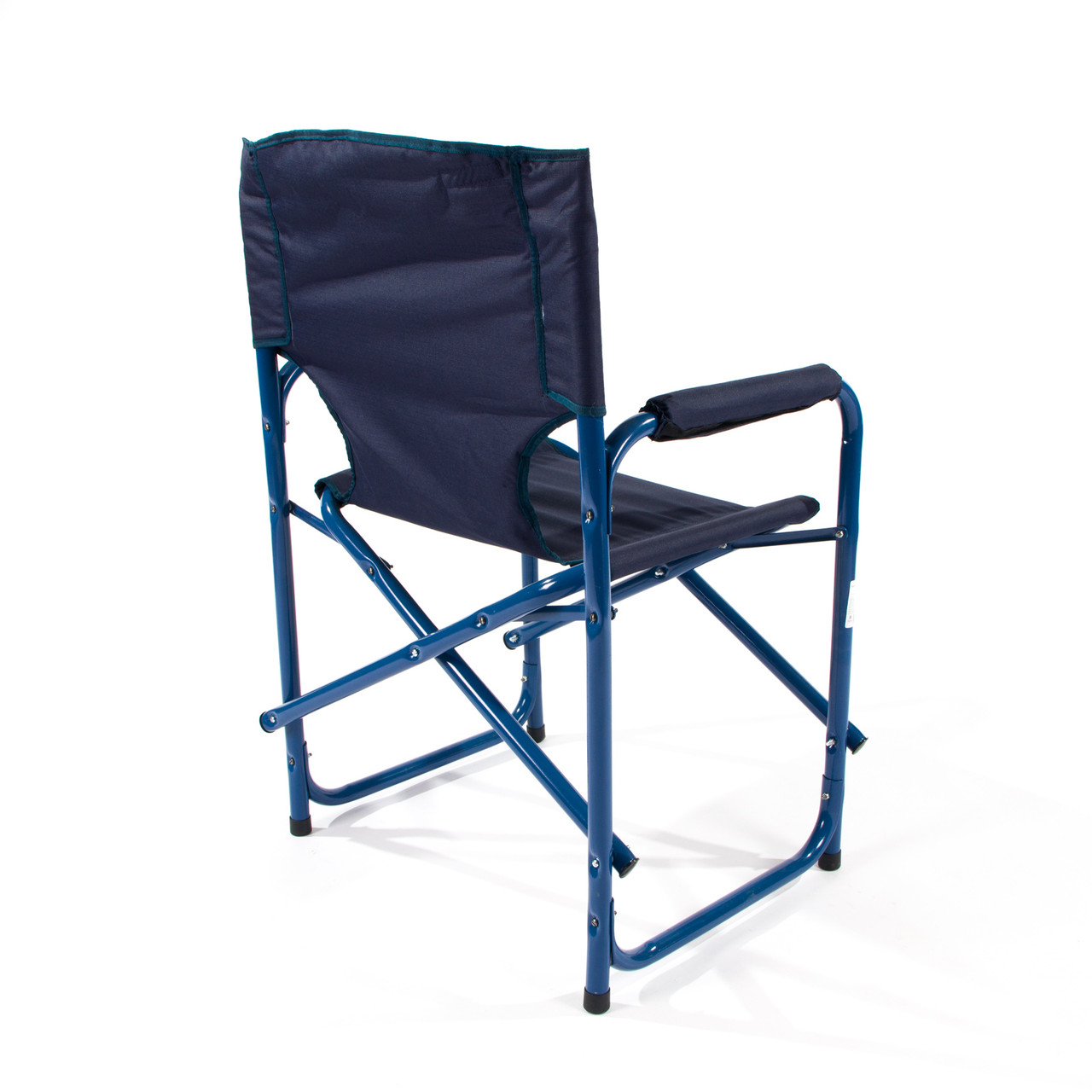 Кресло складное "СЛЕДОПЫТ" 585х450х825 мм, сталь 25 мм, синий - фото 5 - id-p189082228