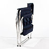 Кресло складное "СЛЕДОПЫТ" 585х450х825 мм, с карманом на подлокотнике, алюминий, синий, фото 7
