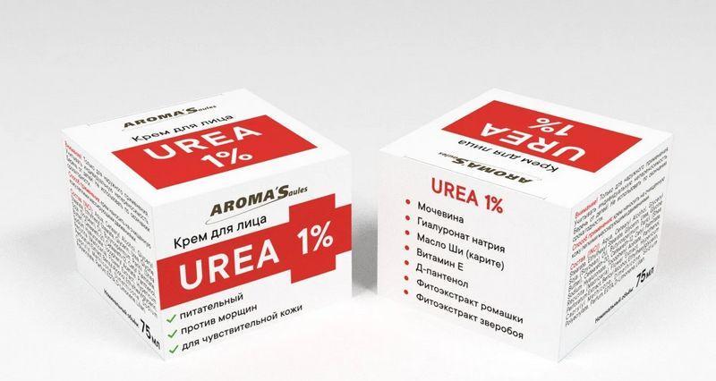 Крем для лица Aroma'Saules Urea 1%, 75 мл
