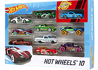 Набор машинок Mattel Hot Wheels, базовая, 10 шт