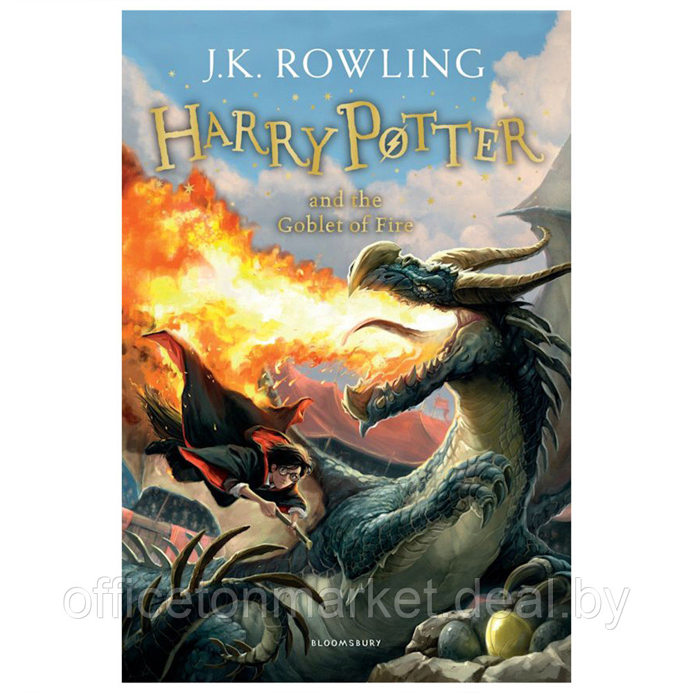 Книга на английском языке "Harry Potter and the Goblet of Fire - Rejacket", Rowling J.K. - фото 1 - id-p188495789