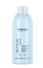 Kapous Кремообразная окислительная эмульсия с экстрактом жемчуга Blond Bar, 200 мл,1.5%