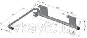 Держатель ворот рычажной  (фиксатор двери,ворот)