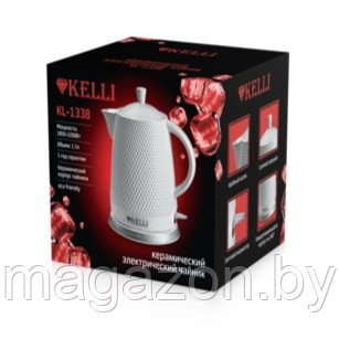 Чайник керамический 1.7л Kelli KL-1338 - фото 2 - id-p189148461
