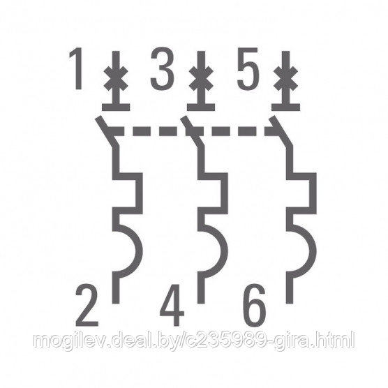 Автоматический выключатель 3P 16А (C) 4,5kA PROxima - фото 5 - id-p189148705