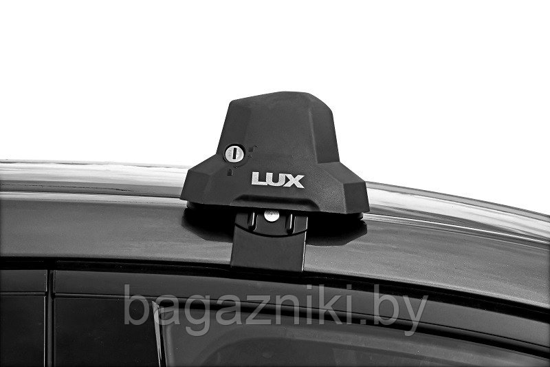 Багажник LUX CITY с дугами аэро-трэвэл VW Polo 2010-2020 седан - фото 3 - id-p189149362