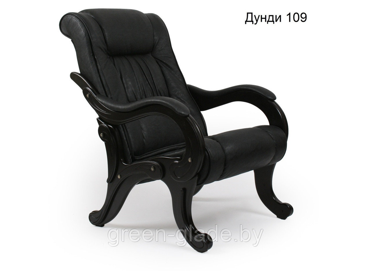Кресло для отдыха модель 71 каркас Венге экокожа Дунди-109 - фото 3 - id-p23905388