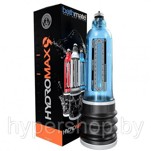 Гидропомпа Bathmate HydroMax9 (Hydromax X40) Aqua синяя