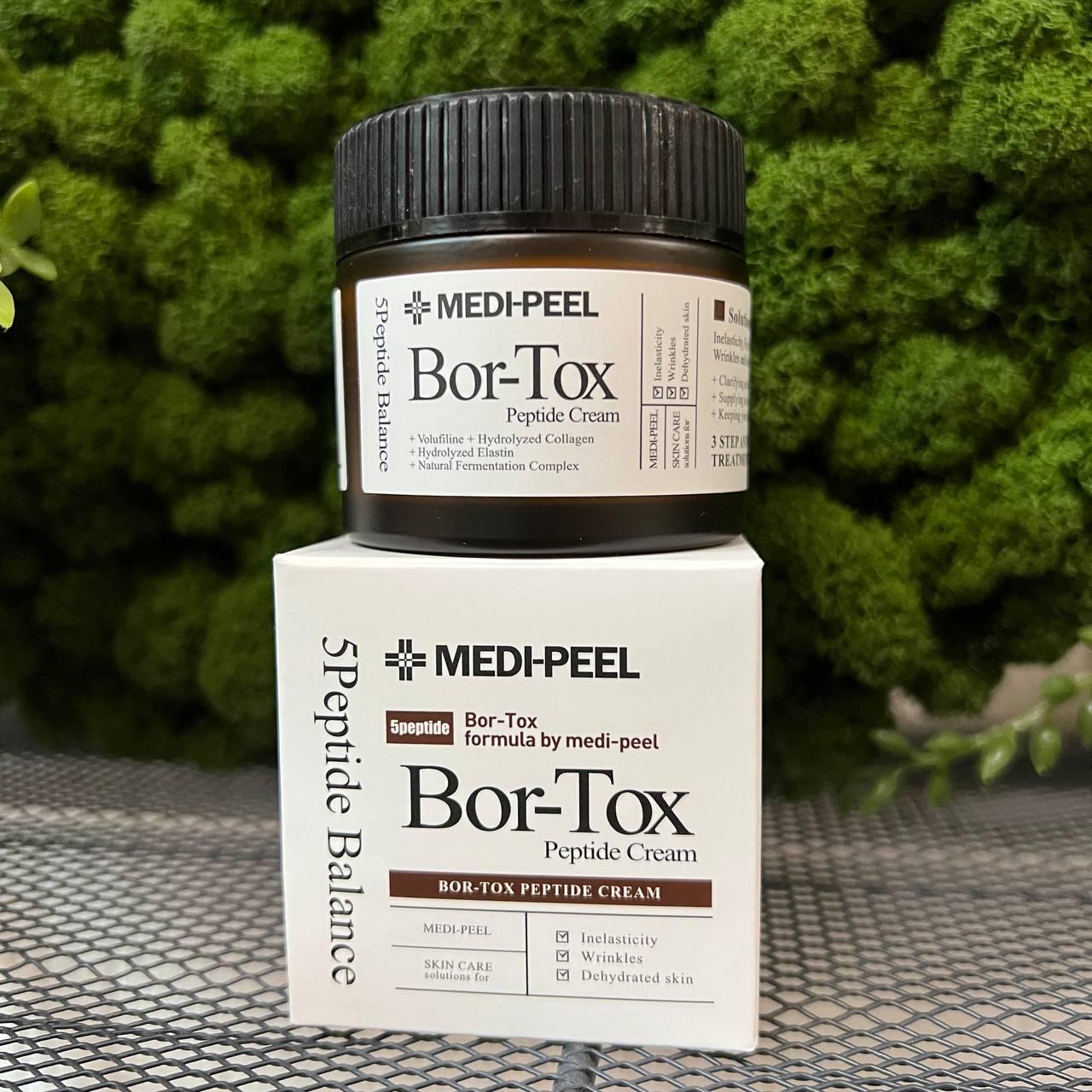Крем с эффектом ботокса MEDI-PEEL Bor-Tox Peptide Cream (50ml) - фото 2 - id-p189162819