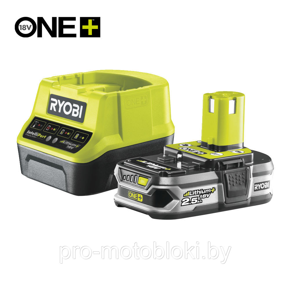 ONE + / Аккумулятор с зарядным устройством RYOBI RC18120-125 - фото 1 - id-p158581759
