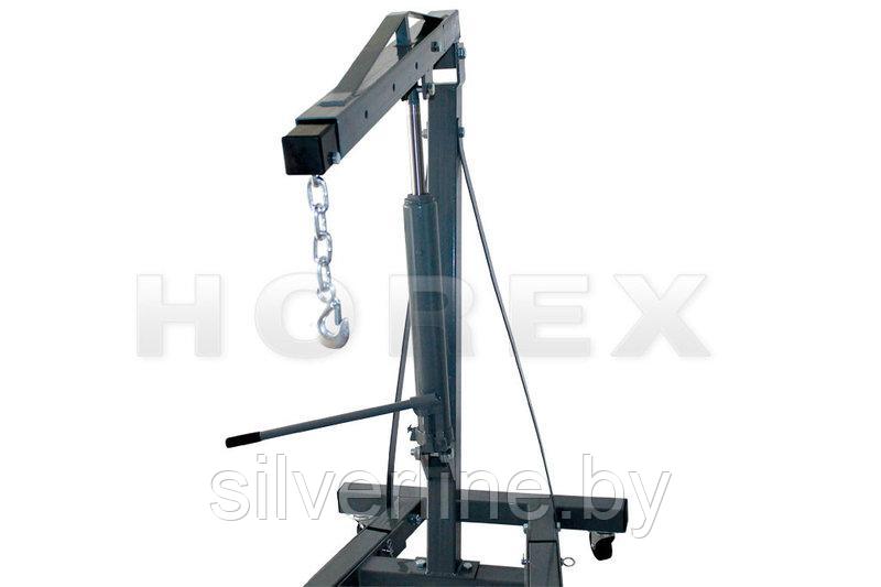 Кран гидравлический складной Horex HZ 01.8.012-1 2 тонны - фото 2 - id-p189166942